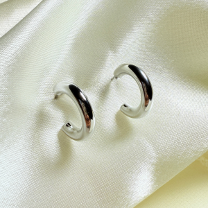 Aretes Redondos | Plateados