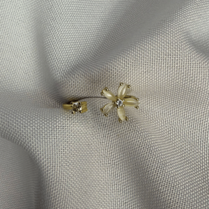 Anillo Antiestrés Margarita | Dorado