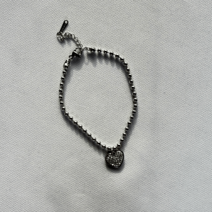 Brazalete corazón constelación | Plateado