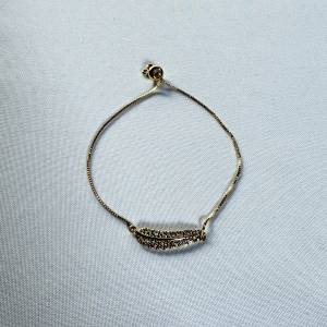 Brazalete Infinito Corazón | Dorado