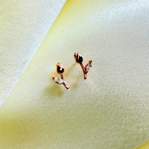 Aretes Plata 925 rosa | Oro Rosa