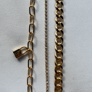 Brazaletes Set 3 piezas | N0000292 | Dorado