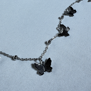 Brazalete Mariposas | Plateado