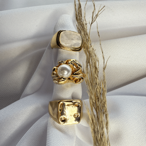 Anillos dados, SET 3 | Dorados